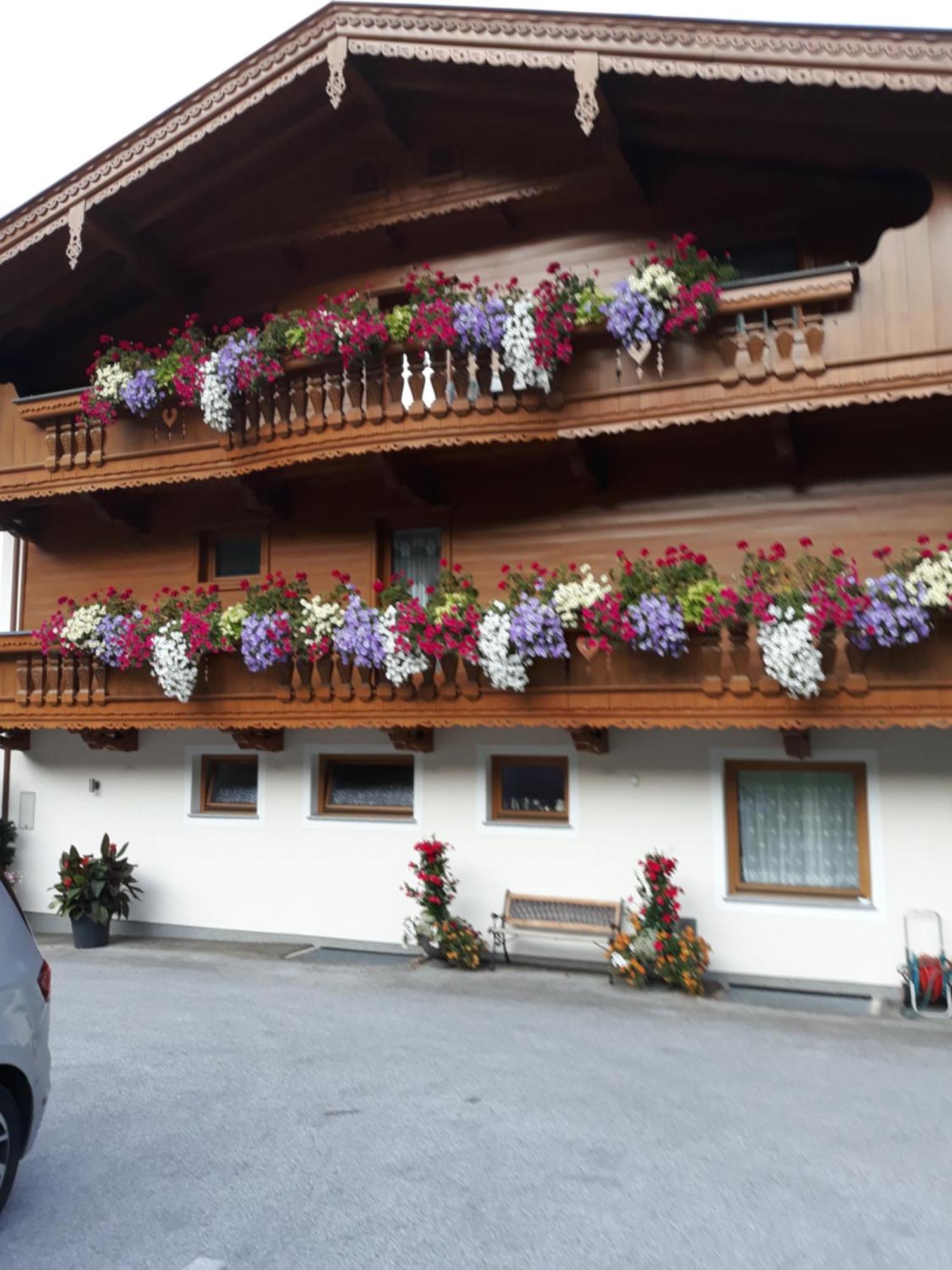 Haus Binder Otel Ried im Zillertal Dış mekan fotoğraf